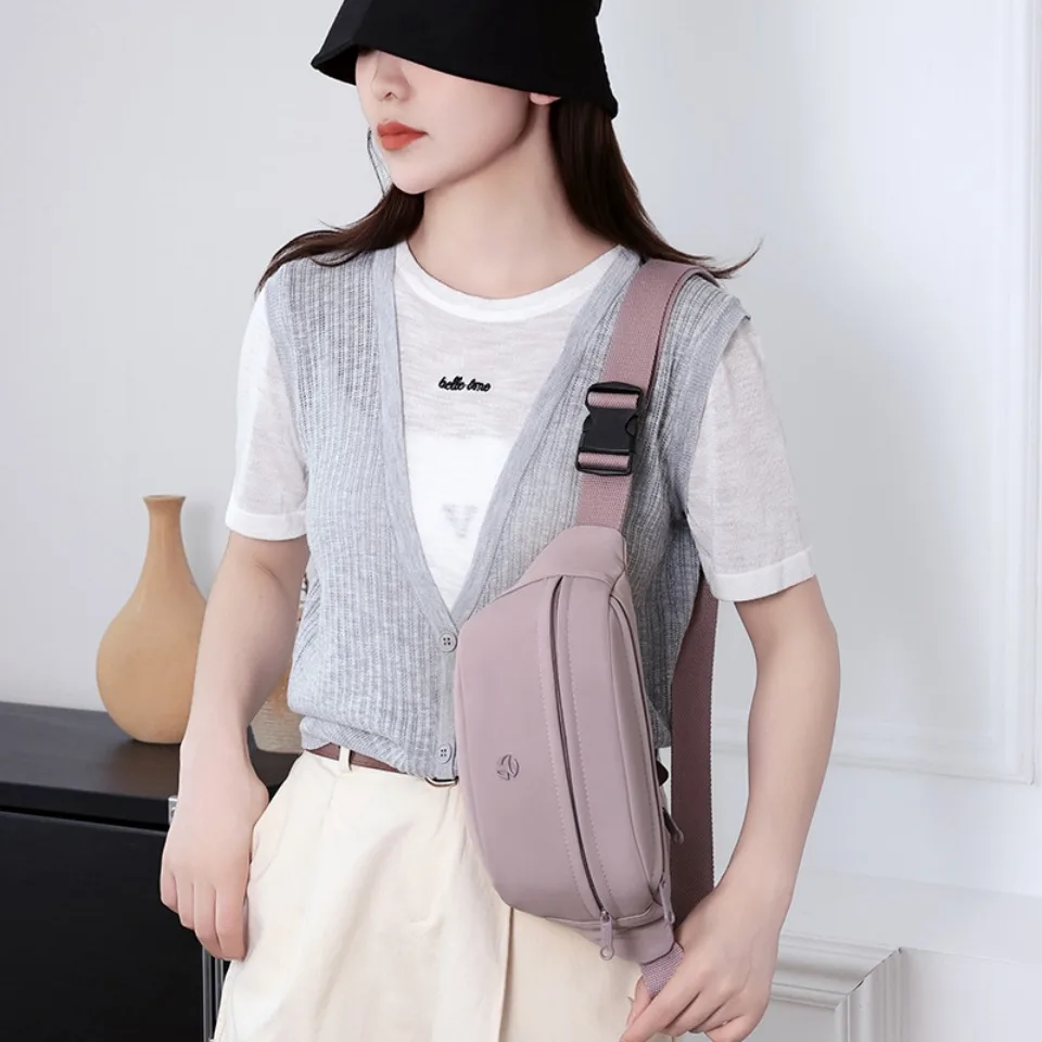 Waist Packs Shoulder Chest Bags for Women Nylon Waterproof Purses Travel Bag Luxury Women Designer Teenager Girls Summer Sac