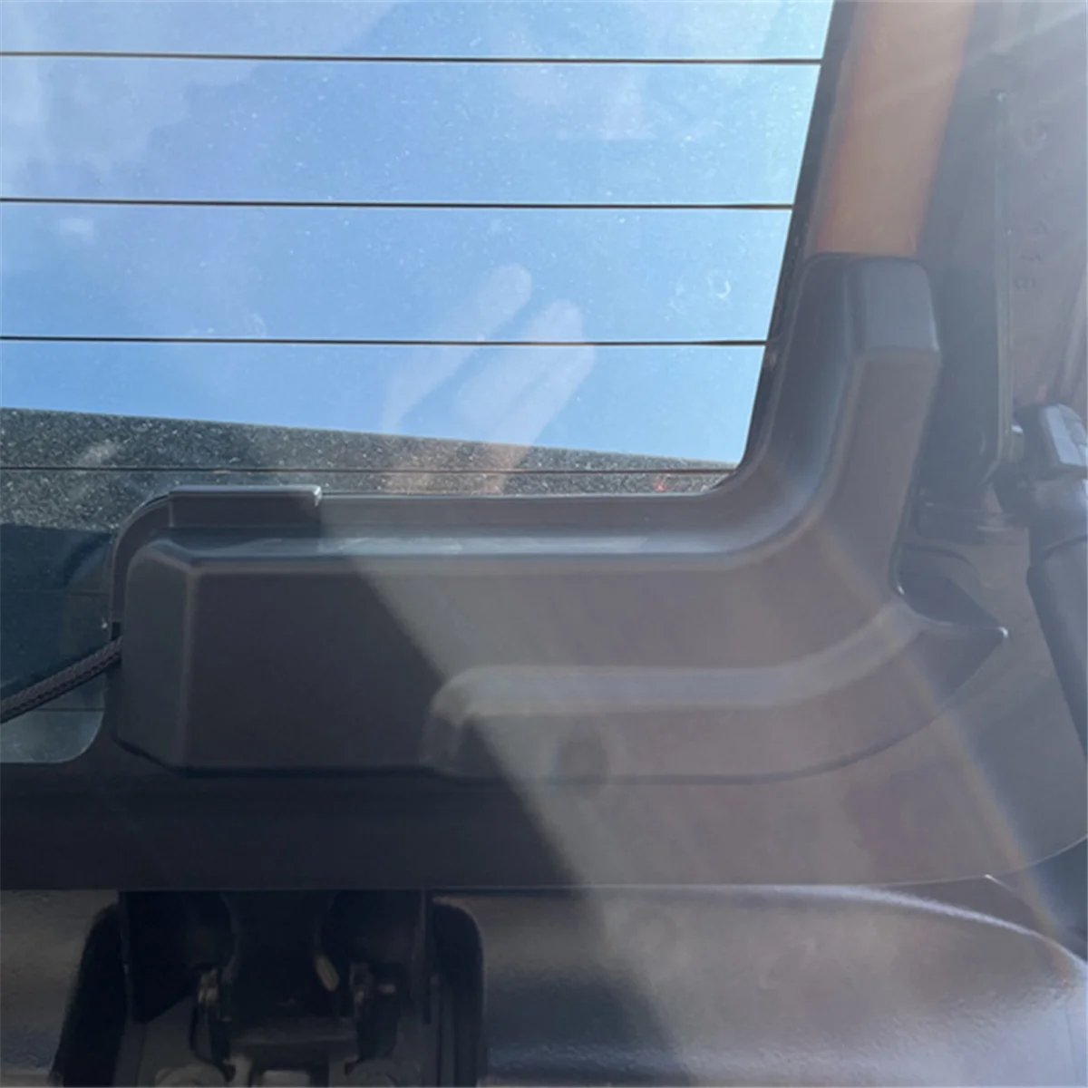 Schutzhülle für den hinteren Windschutz scheiben gurt für Jeep Wrangler JL 2015-2017 Defogger Kabel abdeckung Glas Heizleitung abdeckung