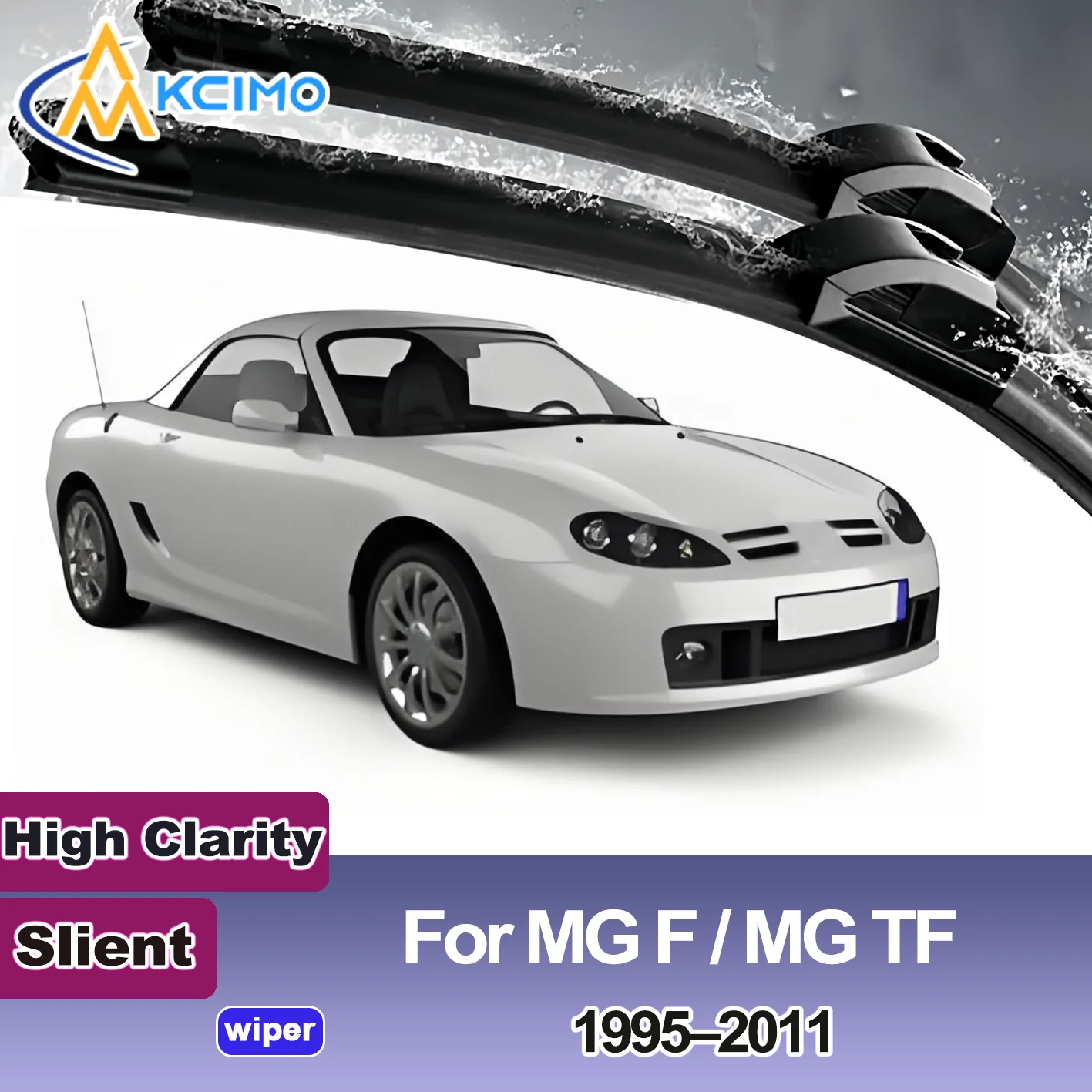 

2PCS New Front Windshield Wiper Blade for MG F / MG TF 1995-2011 Front Windshield Auto Wipers Blade Accessories 2011 2010 2009