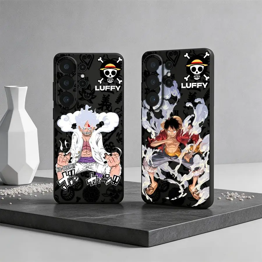 One Pieces Zoros Luffys Phone Cover Case for Samsung Galaxy S26 Ultra S24 S23 S21 FE S20 S25 Plus S26+ S25+ S24+ S10 S9 Note 20
