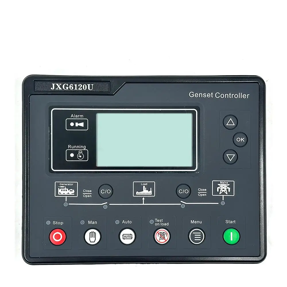 6110U 6120U Diesel Generator Controller AMF Auto Start Stop Control Module Panel Generator Parts Replace Smartgen HGM6120N