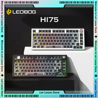LEOBOG Hi75 Mechanical Keyboard Kit Hot-swap 81 Keys Barebone RGB Backlit Keyboard Gasket Customize Aluminium Alloy Keyboard Kit