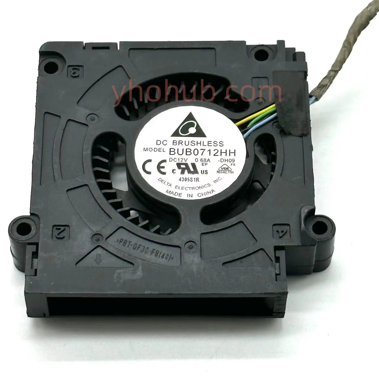 

Delta Electronics BUB0712HH DH09 Server Cooling Fan DC 12V 0.68A 70x70x10mm