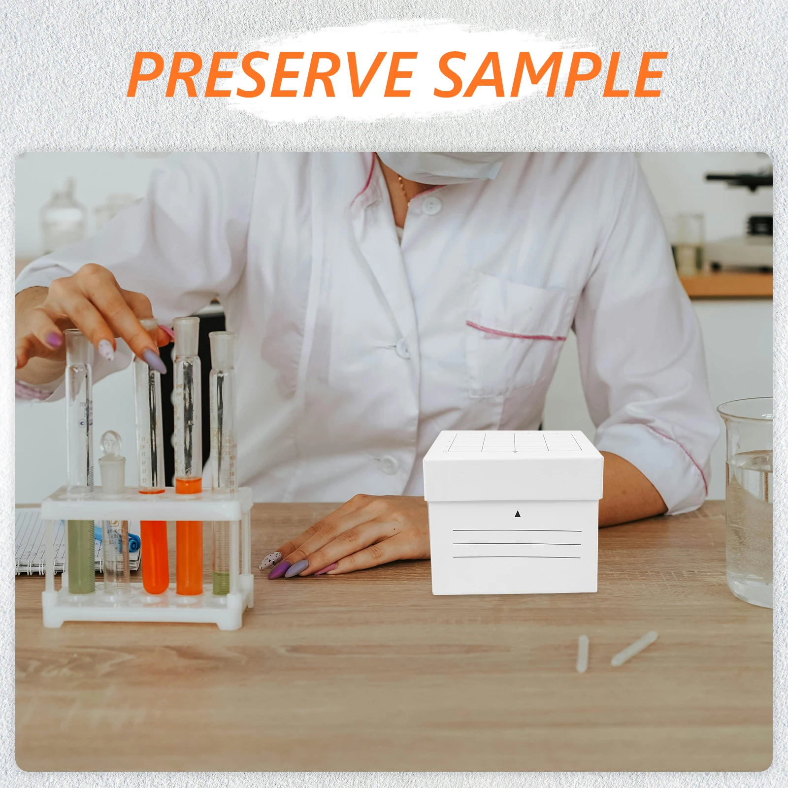 

Tube Carton Professional Laboratory Supplies Test Rack Holder Detachable Aquarium Tubes Storage for Centrifugal