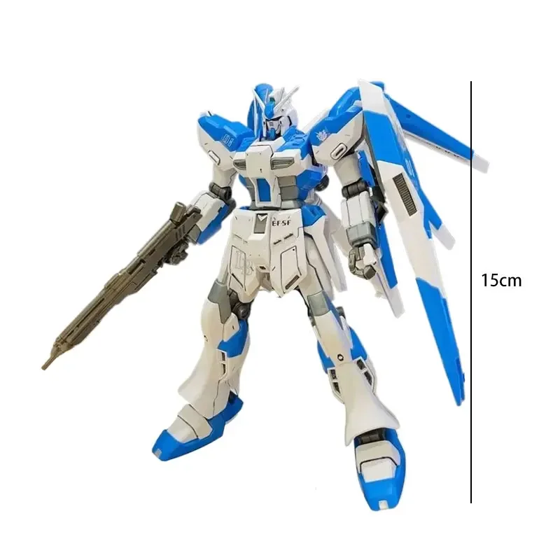 بانداي HG 1/144 RX93v2 مرحبا نو المحارب عمل دمية أنيمي التجمع نموذج لعبة سطح المكتب زينة زخرفية جمع لعبة روبوت هدية