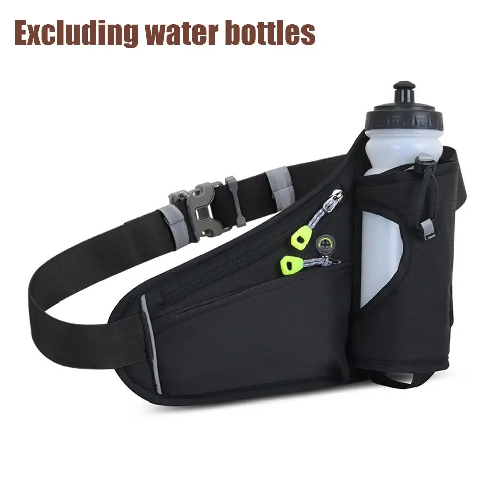 Soporte para botella de agua deportiva para acampar al aire libre, senderismo, Fitness, correr, paquetes deportivos para hombres y mujeres, riñoneras con cinturón para ciclismo y bicicleta