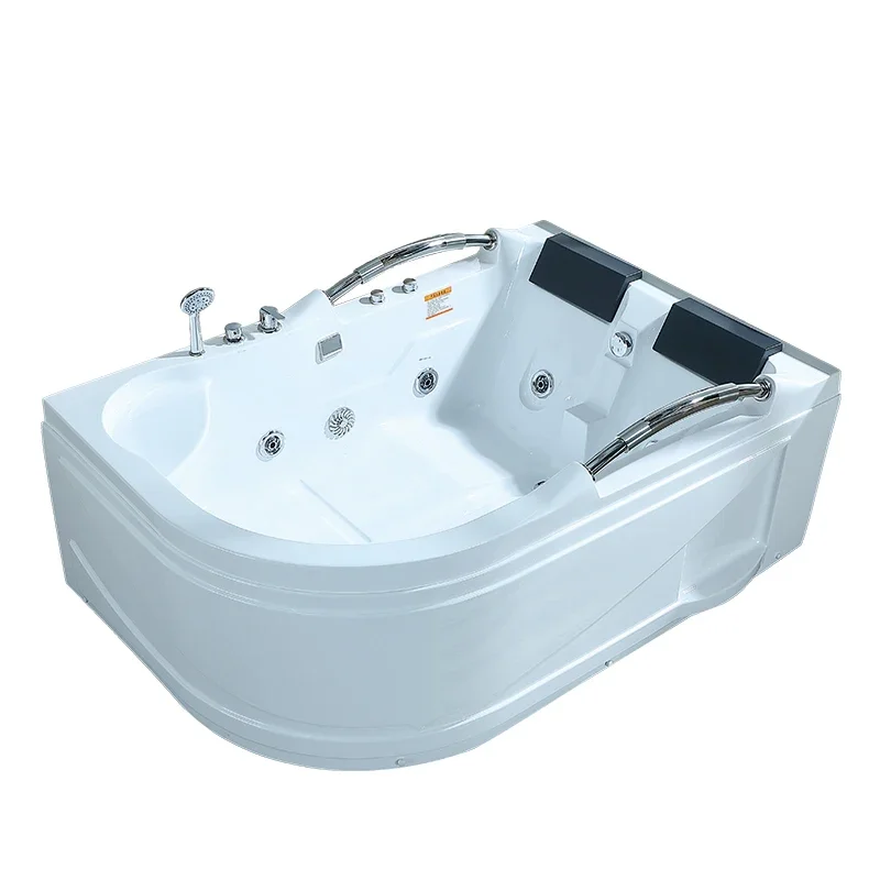 

B freestanding acrylic massage surfing intelligent constant temperature heating bathtub basin
