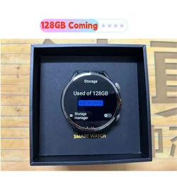 8+128GB H18 Smart Watch 4G Android 1100Mah Battery Google Play Store Heart Rate 1.95 inch Large Screen GPS WIFI Smartwatch Men