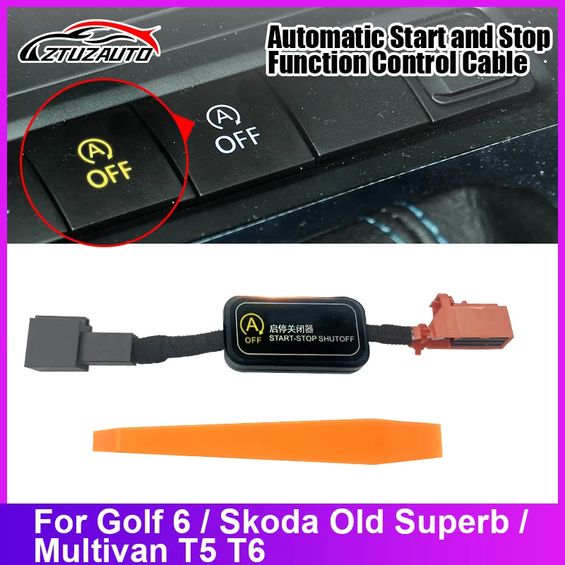 

Automatic Stop Start Engine System Off Device Control Sensor Plug Stop Cancel Cable For Skoda Old Superb Multivan T5 T6 Golf 6