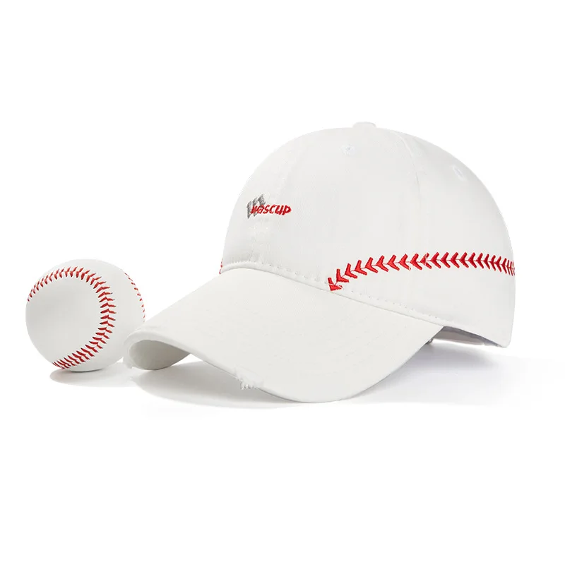 Golf Sports Style Baseball Cap For Women Soft Top Deepened Large Head Circumference Hip Hop Duckbill Hat Men