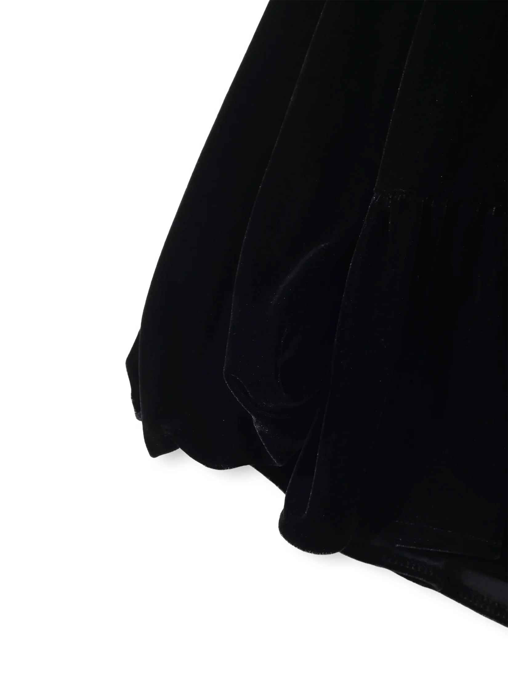 P Brand  Velvet Long Sleeve Beaded Shirt Women's plus Size Retro Lace Style Fashionable Top round Neck Button Back