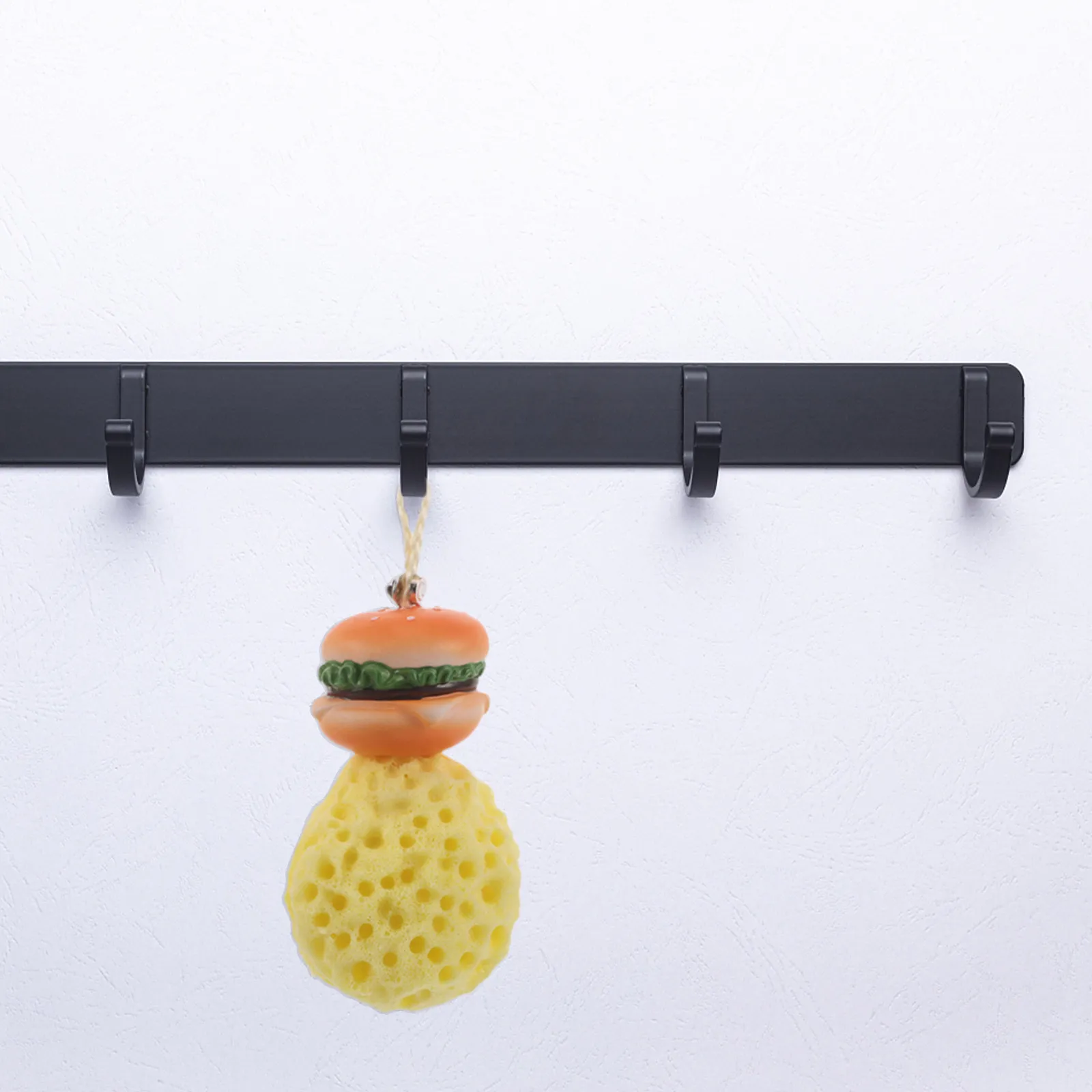 

Cartoon Burger Shaped Honeycomb Bath Sponge for Deep Cleansing Gentle Exfoliating Body Scrubber Face Wash Loofah Foaming Shower