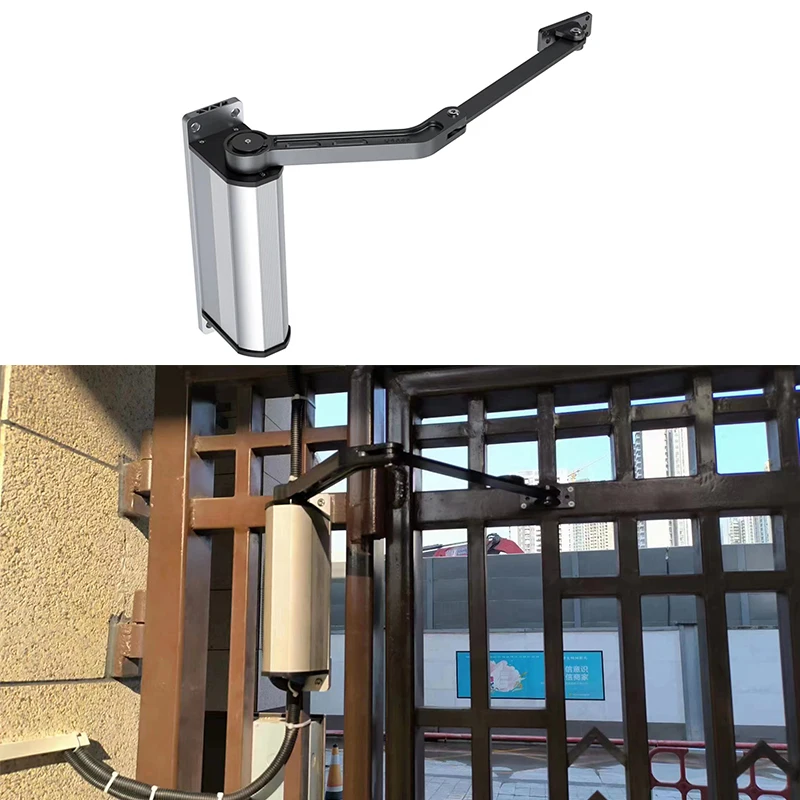 Automatic Door Opener with Remote or Smart Control, Side Mount, Ideal for Access Doors to