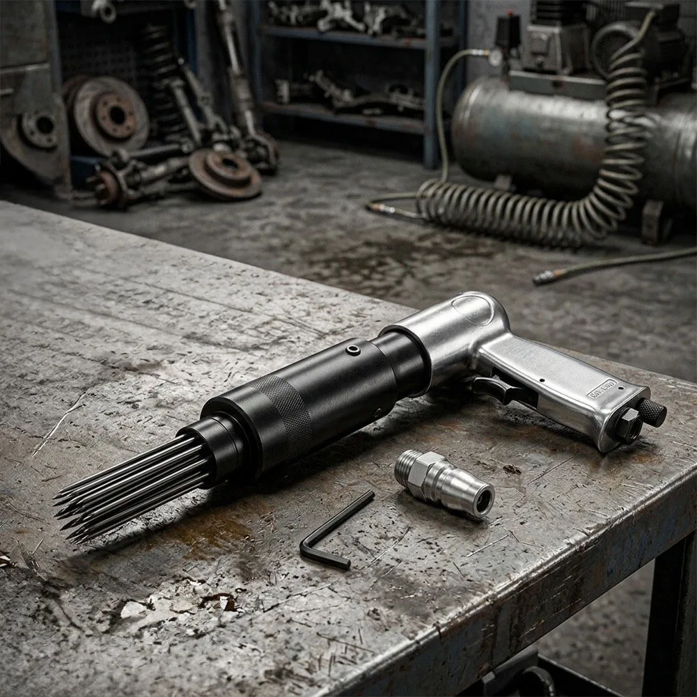Adjustable Air Pressure Tool Industrial Tweezers 340 370 420mm Pneumatic Rust Remover Adjustable Air Pressure Regulator
