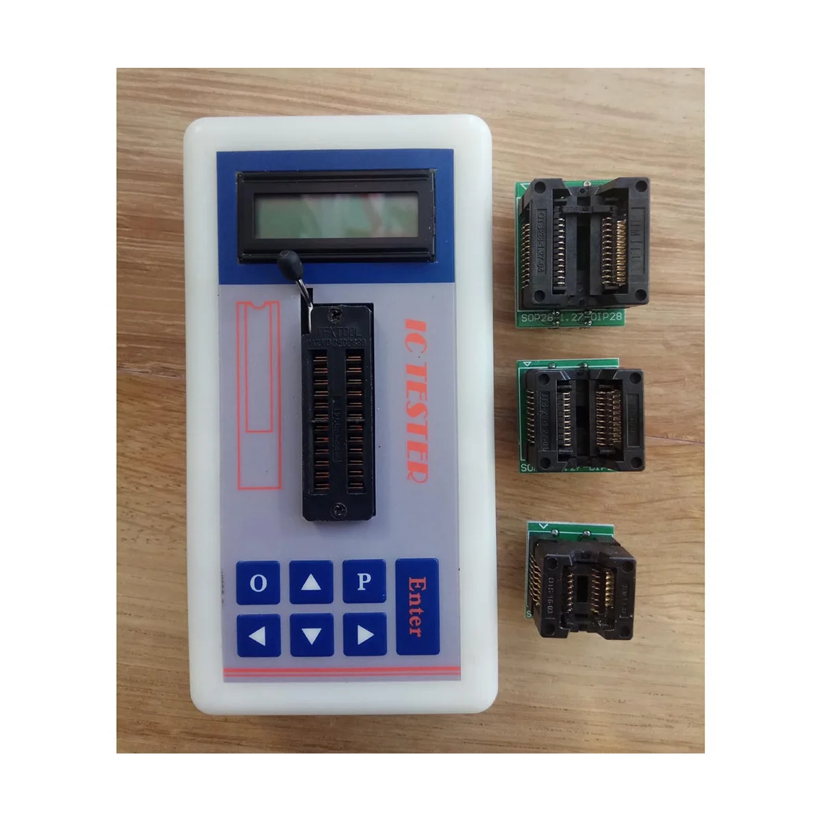 Imagem -02 - Circuito Integrado ic Tester Manutenção Online Digital Led Transistor ic Chips Testera Profissional