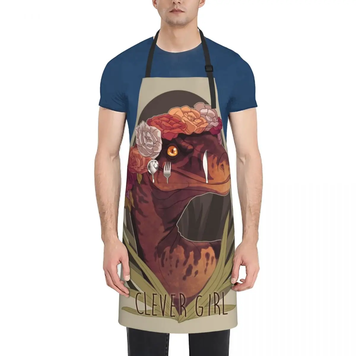 

Clever Girl Apron For Hairdresser work ladies Useful Things For Kitchen Apron