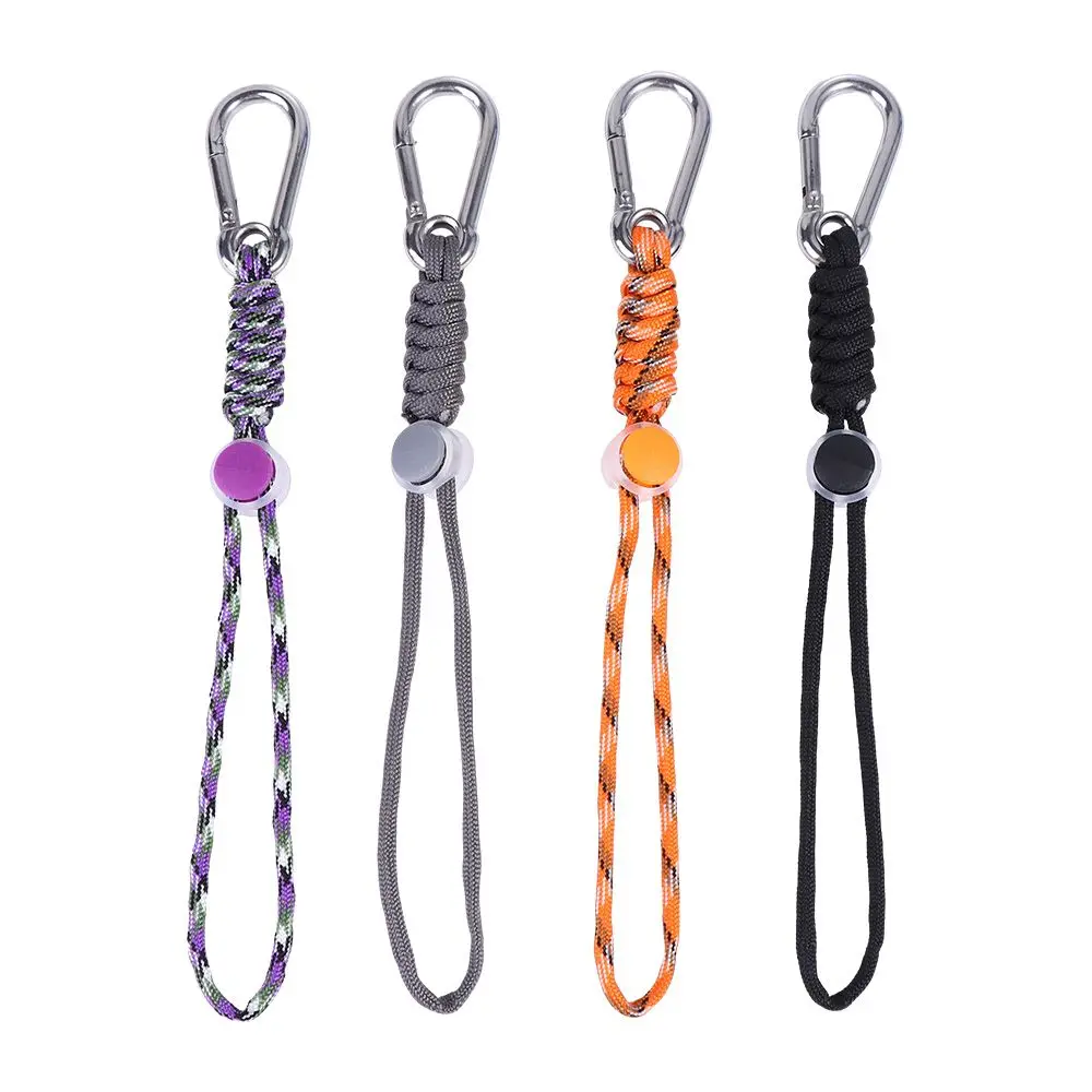 

Rope Keychain Anti-lost Lanyard Belt Backpack Hanger Hook Webbing Buckle Water Bottle Rope Buckle Water Bottle Holder Clip
