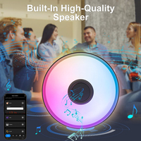TUYA Smart LED Ceiling Lamp with Speaker RGB Dimming APP Remote Control 220V Ceiling Lights for Living Room Bedroom Modern Decor
