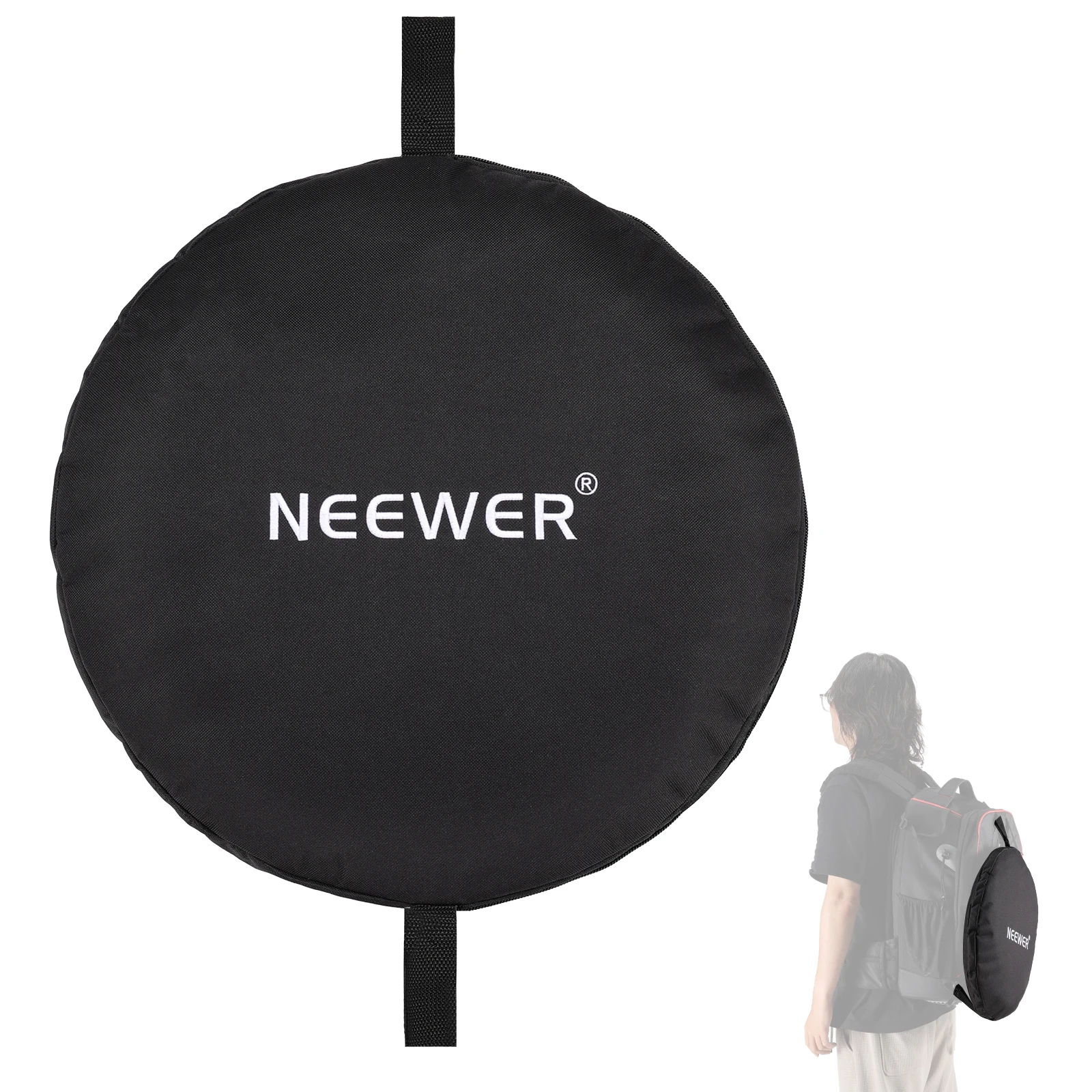 

NEEWER 17"/43cm Carry Bag for Collapsible Light Reflector, Portable Dual Handle Diffuser Storage Bag Fits Reflectors Up to 43"