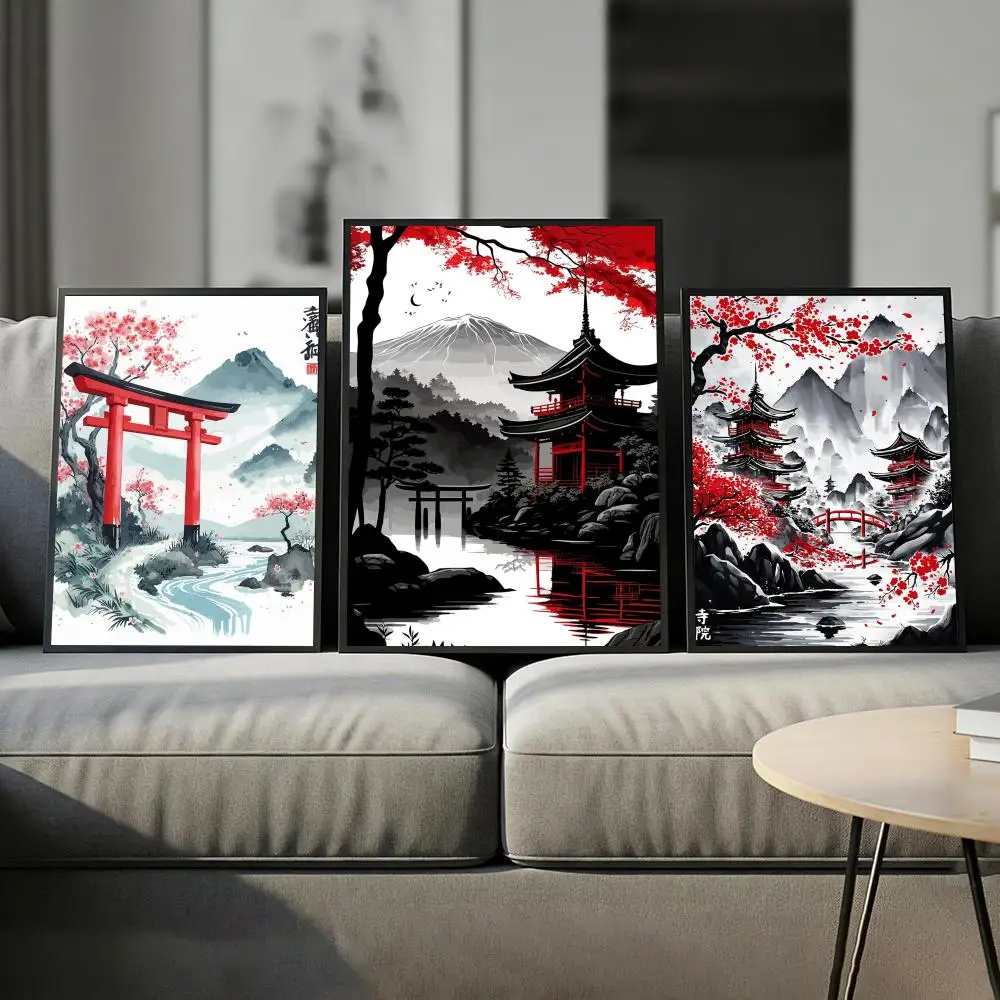 Hot Japanese Fantasy Art Poster Modern Aesthetic Wall Art Print Room Decoration Items for Bedroom Home Decor Gift