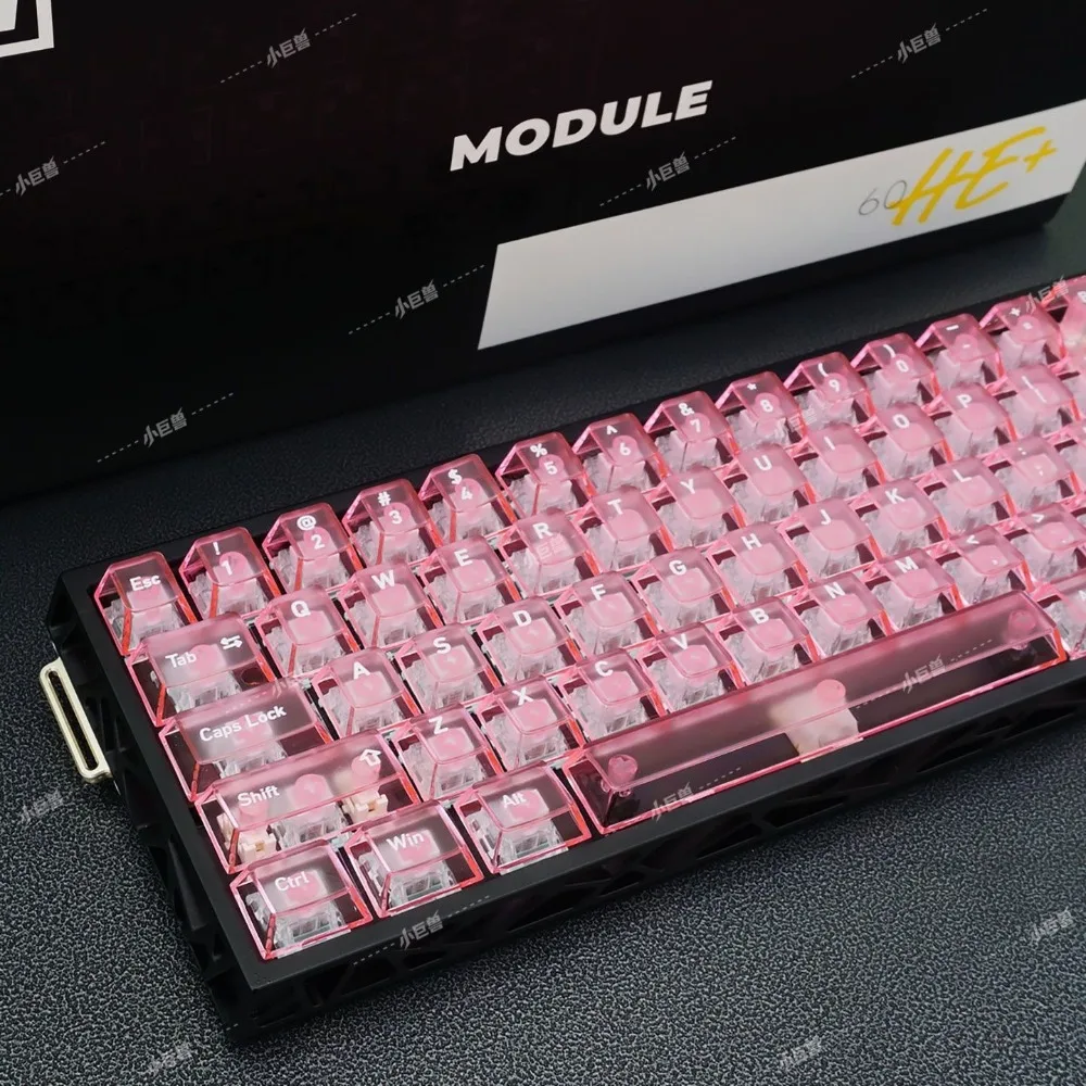 115 Keys Cherry Height Light-transmitting Keycaps Suitable for Wooting Bees Tarantulas Etc