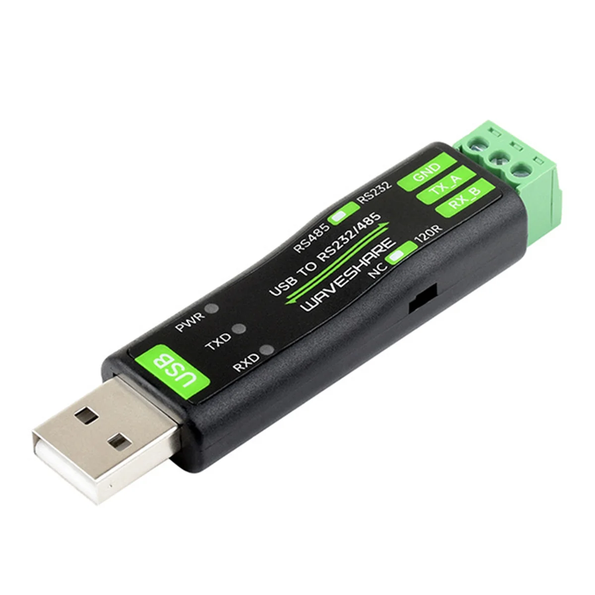 Waveshare USB إلى RS232/485 محول الاتصالات التسلسلية FT232RNL لنظام التشغيل Mac Linux Android Win 11/10/8.1/8/7