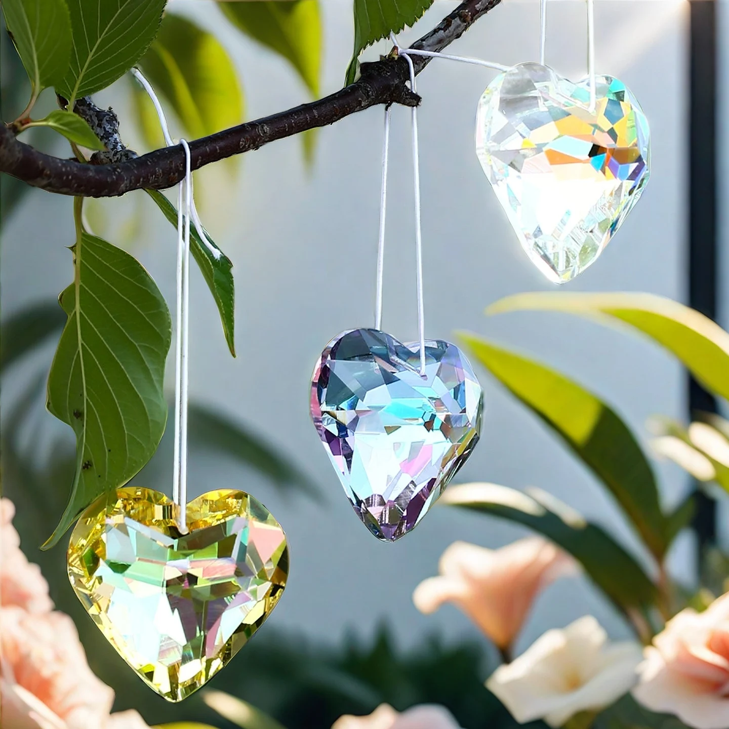 Crystal Sun Catcher - 1 pieza de prisma de cristal