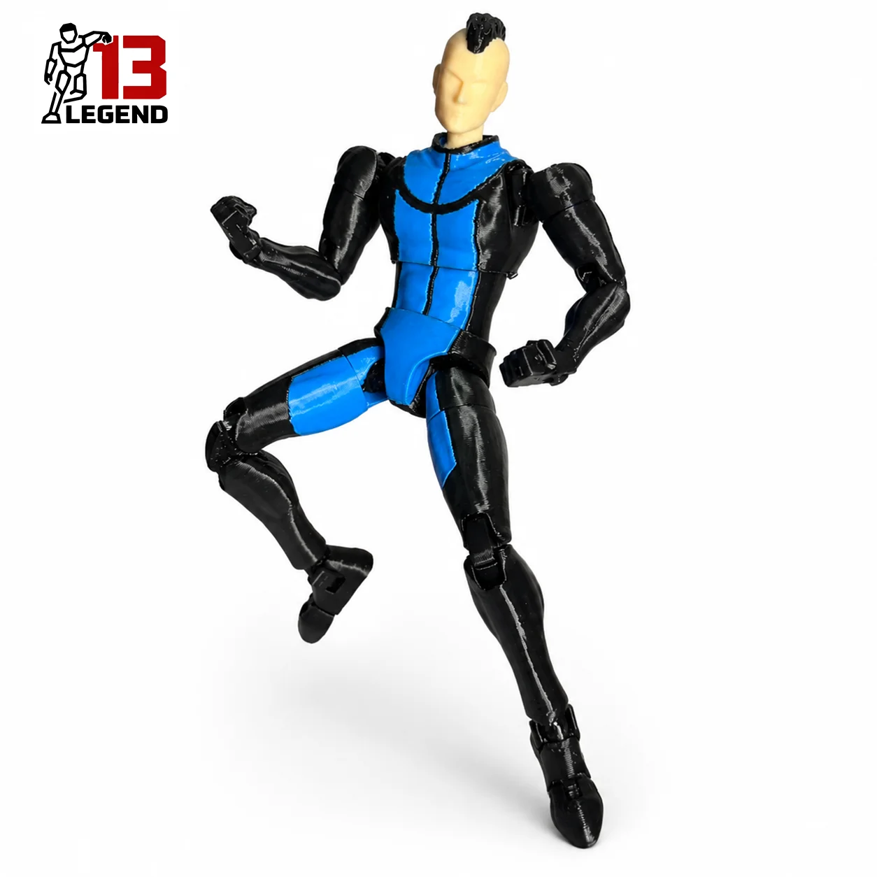 Legend13 3D Printed Invincible Mohawk Mark Action Figure T13 3D