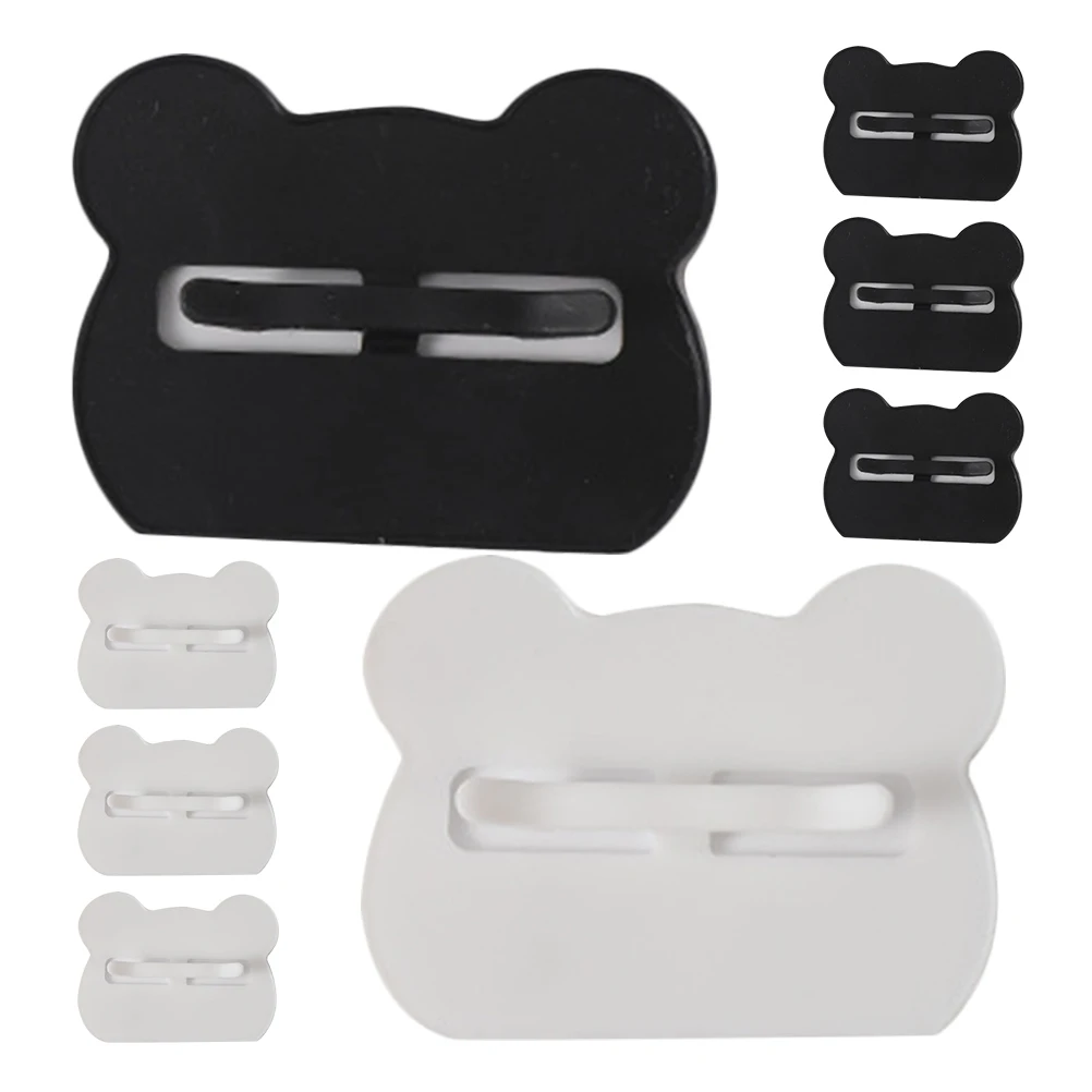 

8pcs Garbage Holder Clips Anti Slip Waste Basket Bin Kitchen Bag Holder Clips Home Trash Can Clamps Fasteners