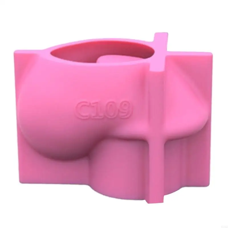 

Q0KE суккуленты цветочный горшок силиконовая форма из смолы подходит для Diy садовый бетонный цветочный горшок подсвечник декор