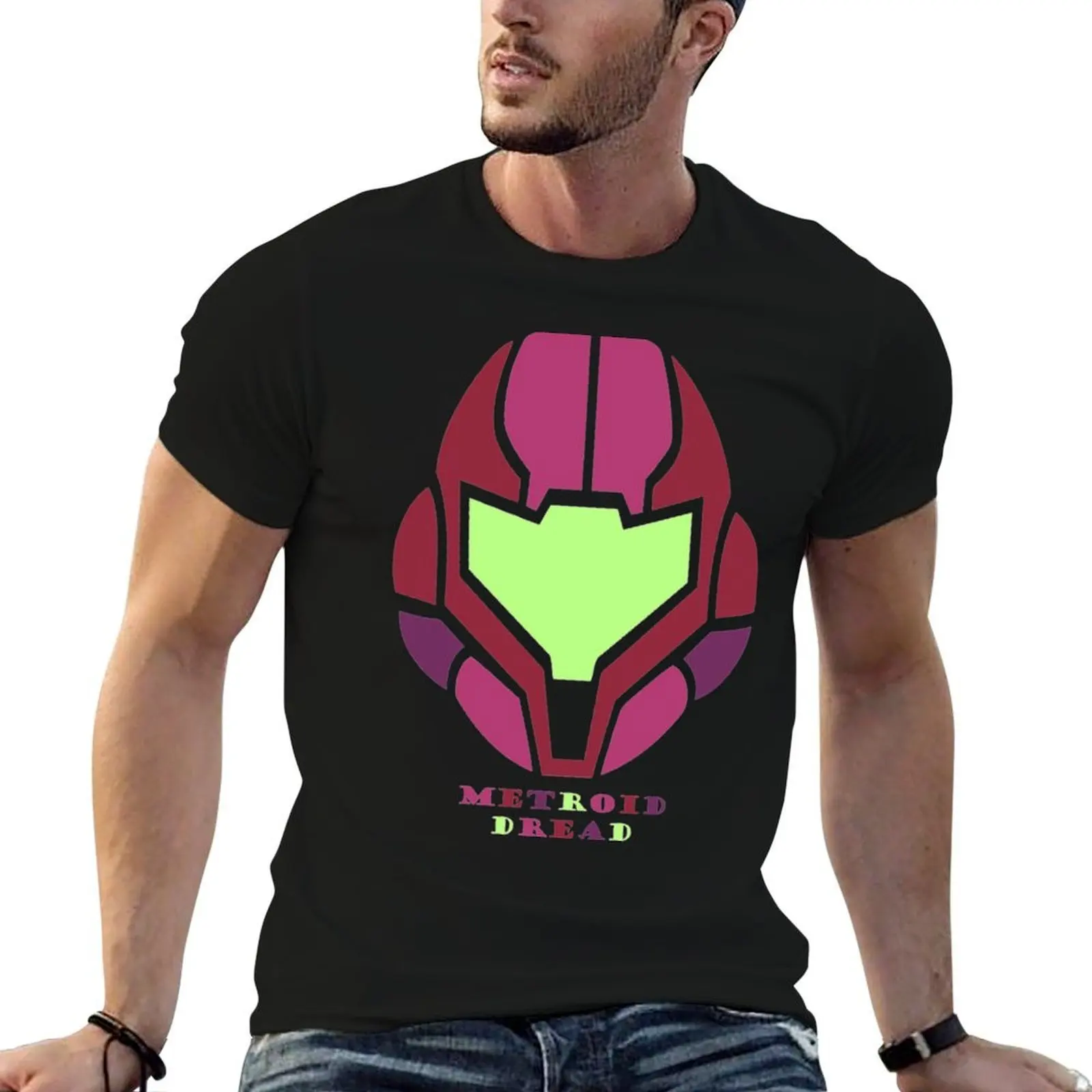 

shirts for design shirt tees cotton Metroid t graphic t 2021 Dread men Samus T-Shirt man 100%