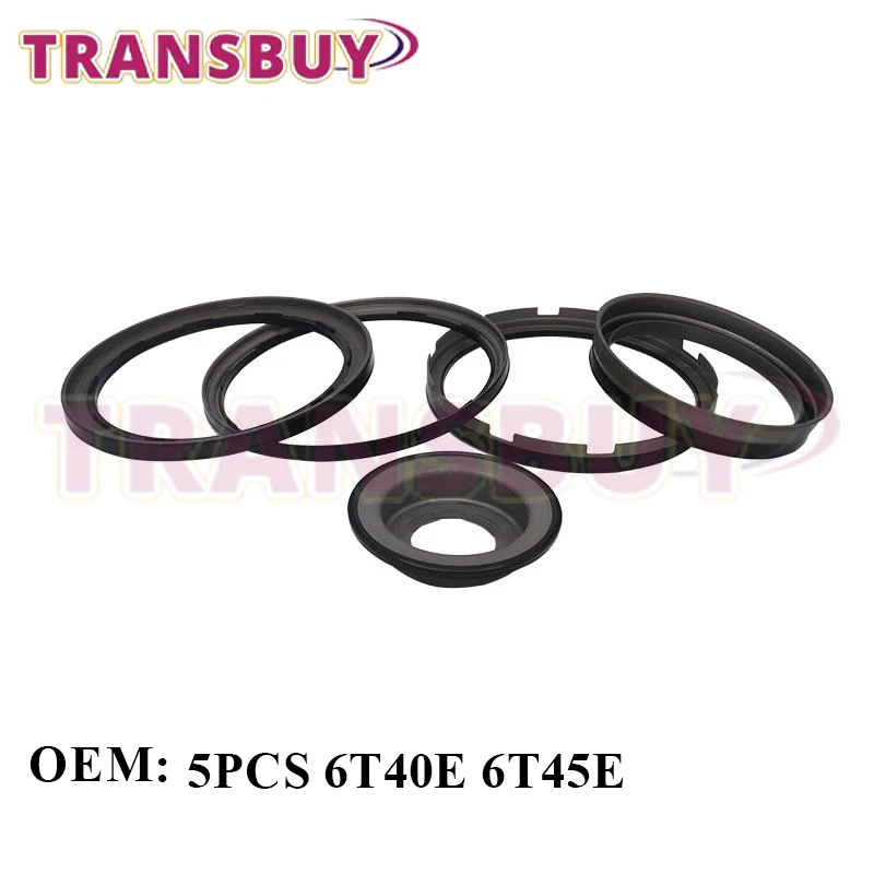 

6T40 Automatic Gearbox Piston Repair Kit 6T45E Fit For Chevrolet Malibu Epica Cruze Buick Regal Lacrosse Excelle 6T45 5PCS /1set