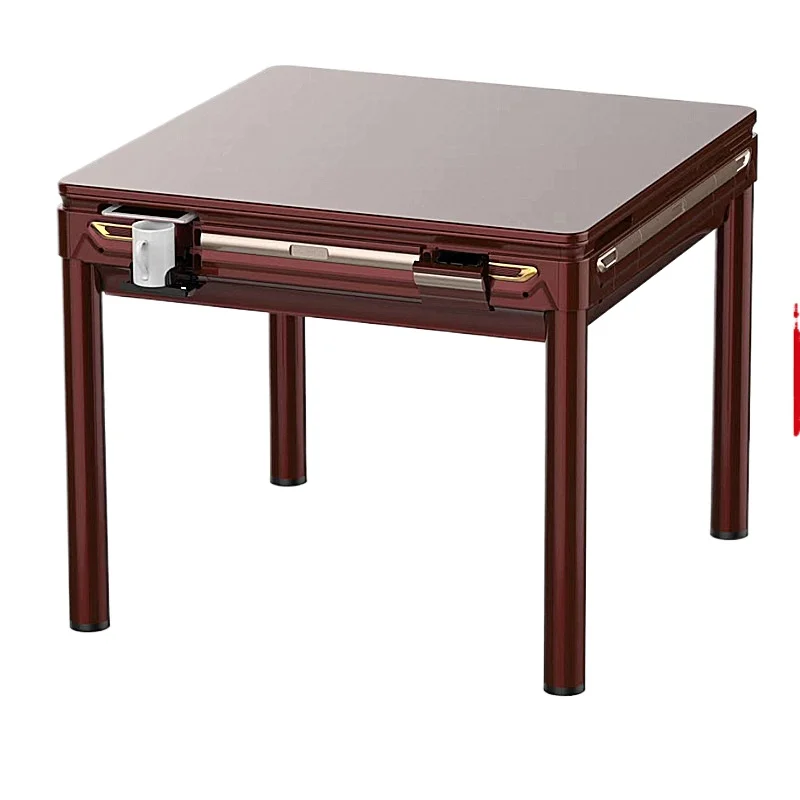 Automatic mahjong machine, sparrow machine, dining table, dual-purpose electric four-port household mahjong table