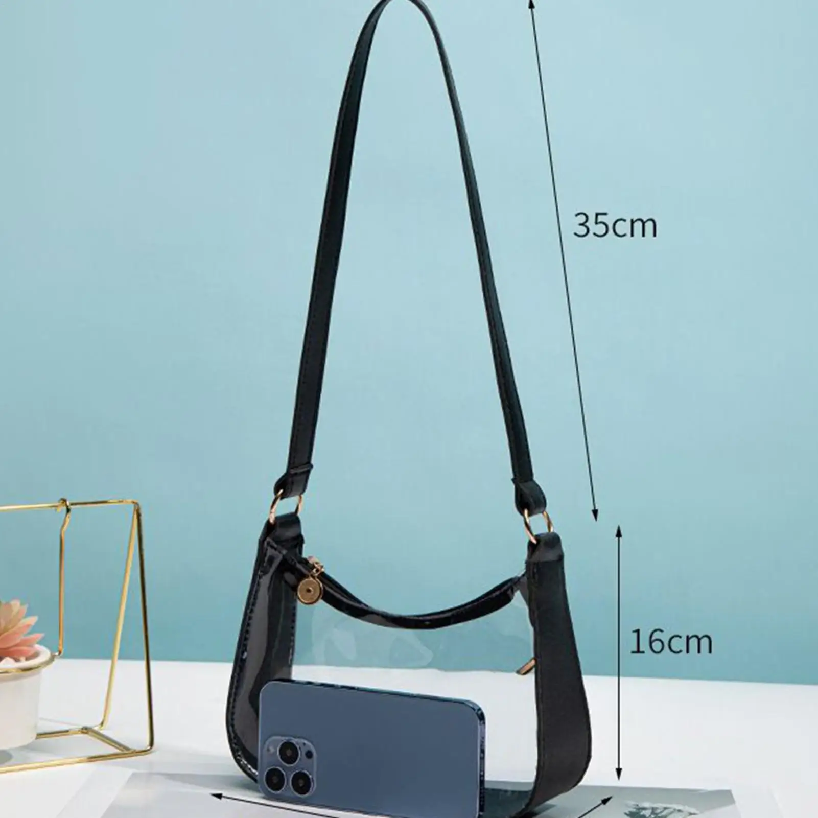 

Clear Purse For Women Clear Handbags For Women Stylish Transparent Handbag With Adjustable Shoulder Strap For Work Events Lunch