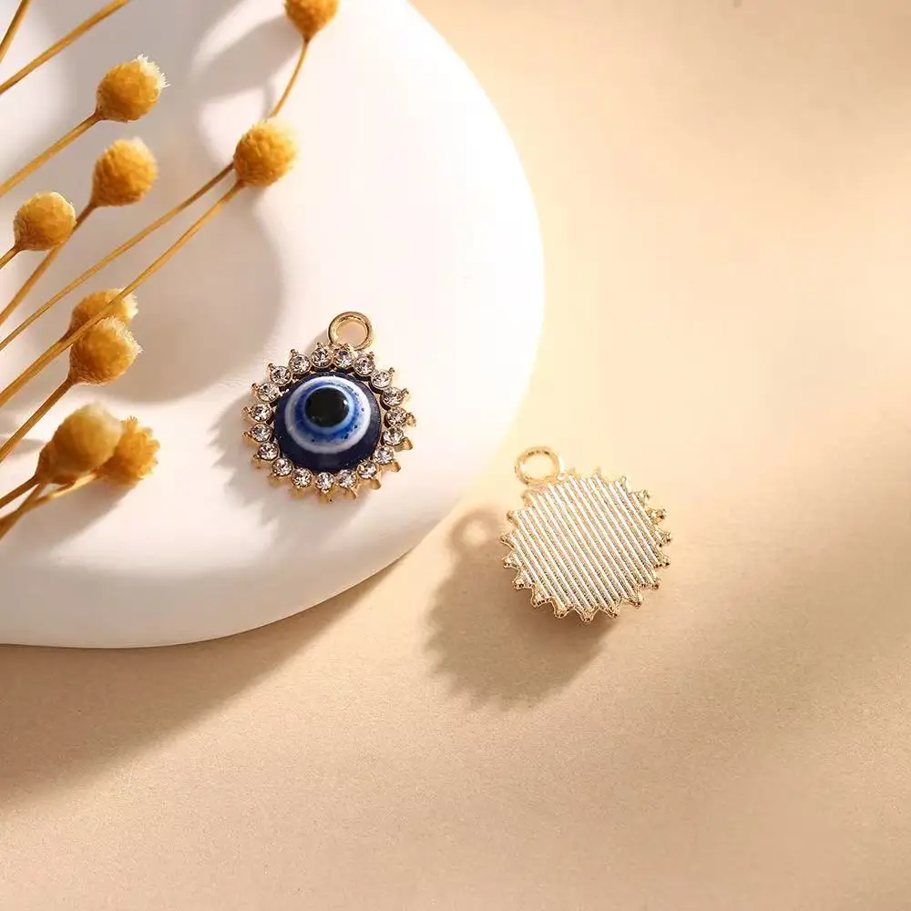 

19*16 мм персонализированный сплав подсолнечника глаз дьявола аксессуары для одежды ожерелье «сделай сам» кулон ювелирные изделия кулон оптом