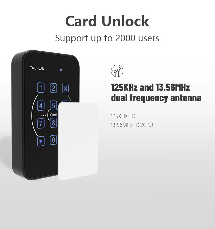 Waterproof Bluetooth Access Control System | App Remote Door Entry | RFID Card & Password Keypad Unlock | Factory ODM/OEM