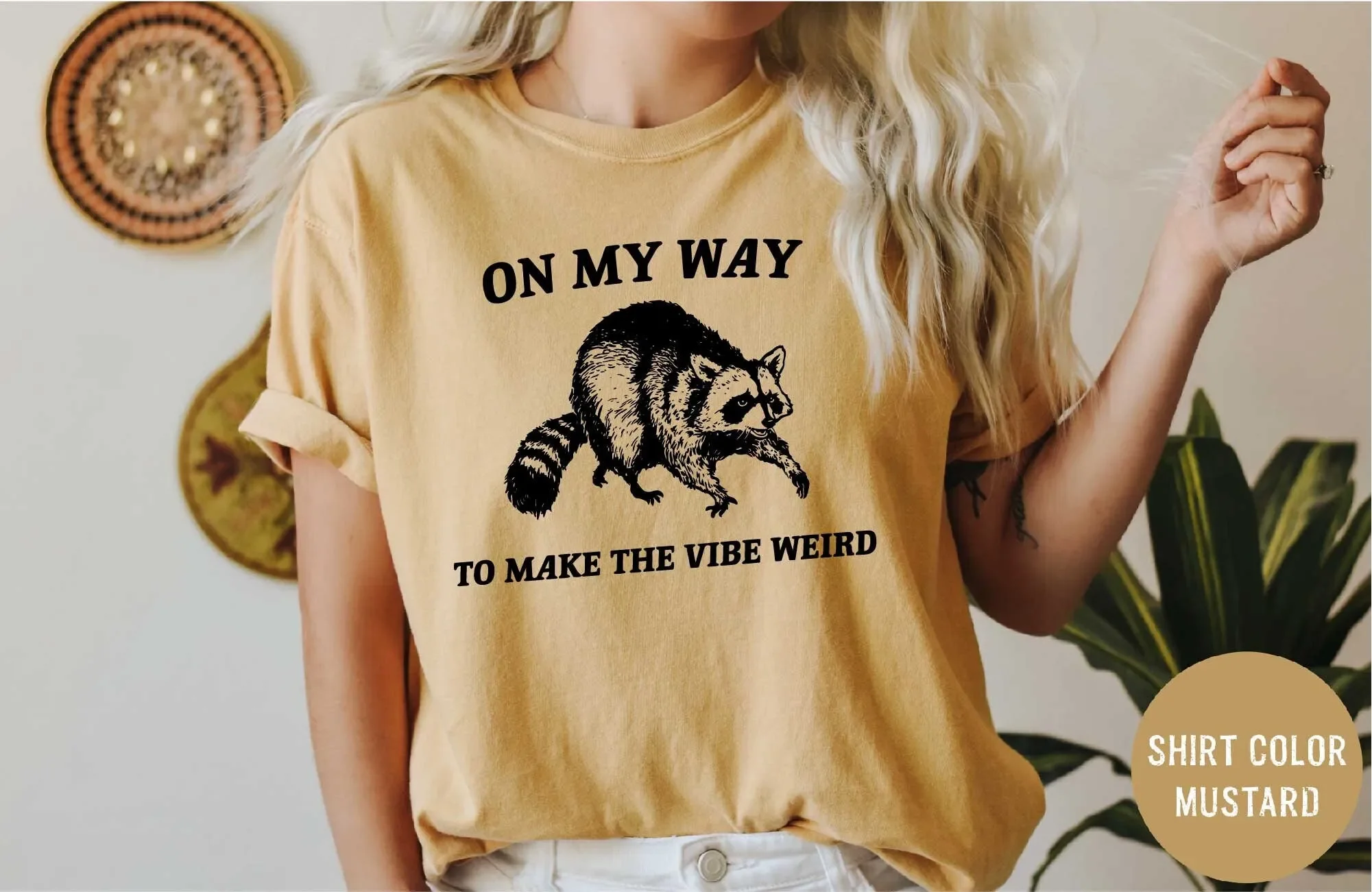 Auf dem Weg, die Atmosphäre zu verändern, gebe ich dem Wiesel-T-Shirt-Meme ein eigenartiges Touch