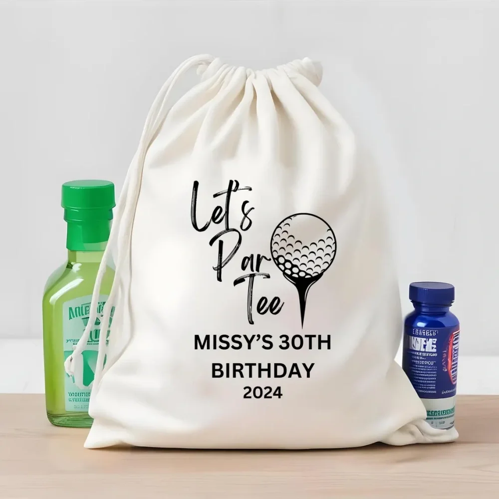 25 قطعة من حقائب حفلات الجولف المخصصة - حقائب الجولف ذات الاسم - حقائب هدايا عيد الميلاد الجميلة - حقائب حفلات الجولف - مستلزمات الحفلات
