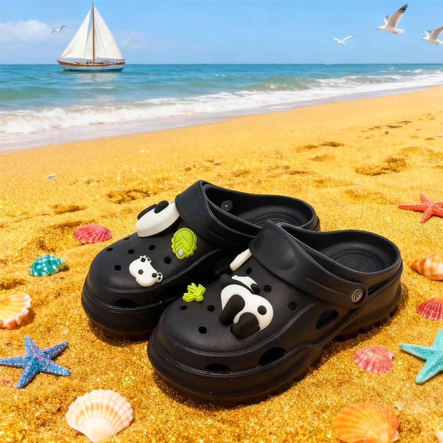 Sandalias antideslizantes Eva neutras y cómodas con suela gruesa - diseño de moda minimalista, se puede usar y lavarse las manos en todas las estaciones | ideal para el uso familiar y de playa