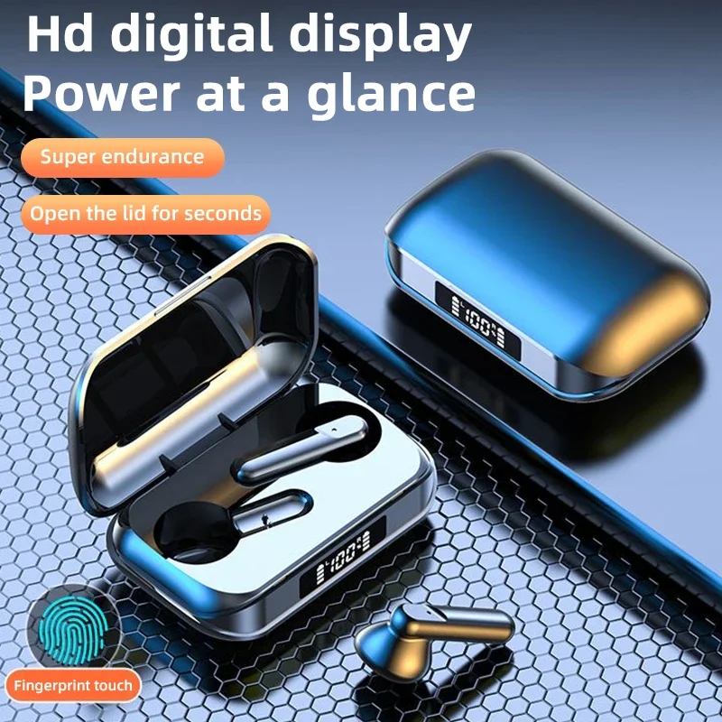 

TWS Wireless Headphones Earphones Bluetooth Touch Control Noise Reduction Stereo Waterproof Earbuds Headsets