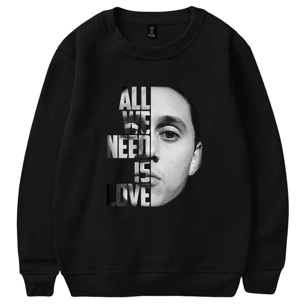 Singer Canserbero Merch Oversized Hoodie Women Men O-neck Long Sleeve Crewneck Sweatshirt Casual Tracksuit Hip Hop Clothing