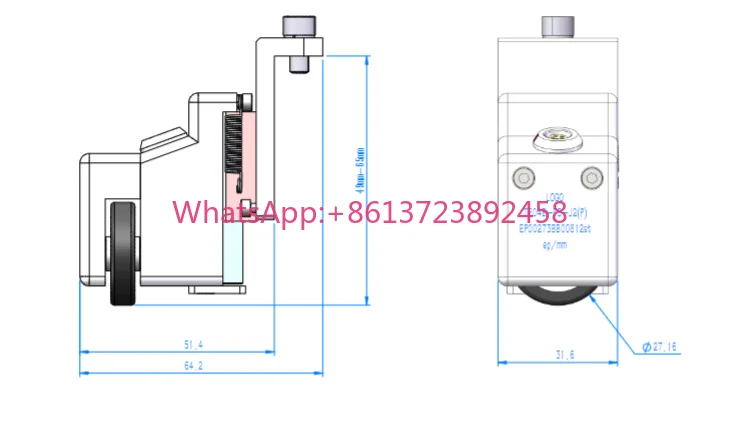 TMTECK Made UNIVERSAL ENCODER TE04B Encoder Compatible with OLYMPUS NDT
