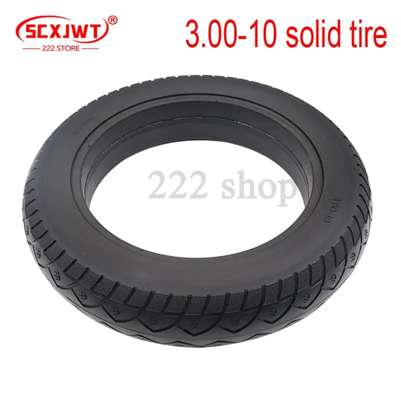 

3.00-10 Non-Pneumatic Solid Tire 14x3.2 Explosion-proof Tubeless Tyre for Electric Vehicles E-bike Electric Scooter