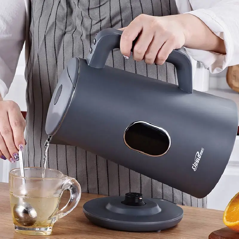 1800W Smart Electric Kettle Adjustable Temperature Tea Kettle 1.7L Home 304 Stainless Steel Fast Kettle Automatic Keep Warm 220V