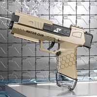 Water Battle Water Gun Manual Burst Water Gun Funny Pistol Toy for Summer Outdoor Beach Water Play Kids Pool Toys Boys Gifts