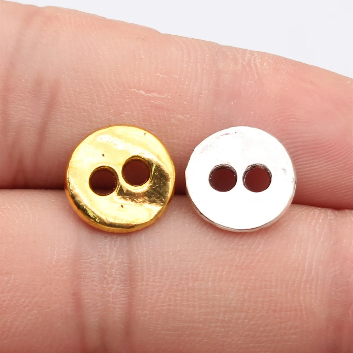 Zinc Alloy Hollow Circle Floral Slice Link Connectors For Bracelet Necklace Earring DIY Jewelry Making Craft