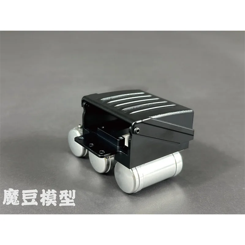 1/14 For MAN Dedicated Metal Simulated Battery Box, Can Hold Servos, Decorative Accessory, Aluminum Alloy MD Model