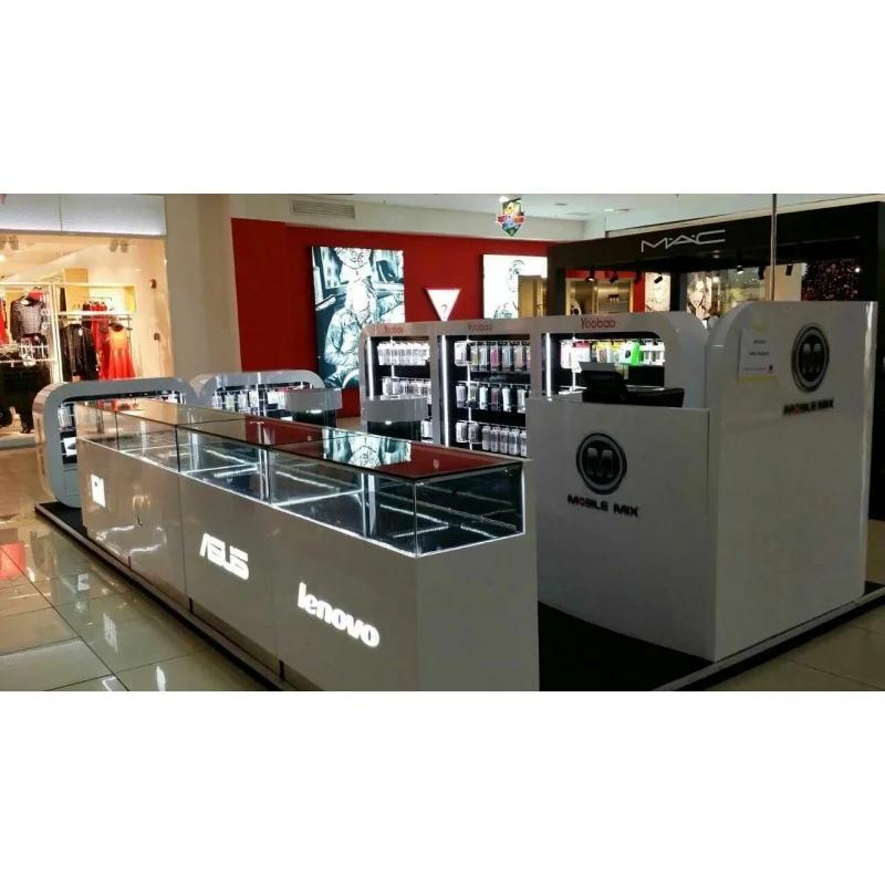 custom，Mall Phone Repair Booth and Station Custom Mobile Phone Accessories Kiosk with LED