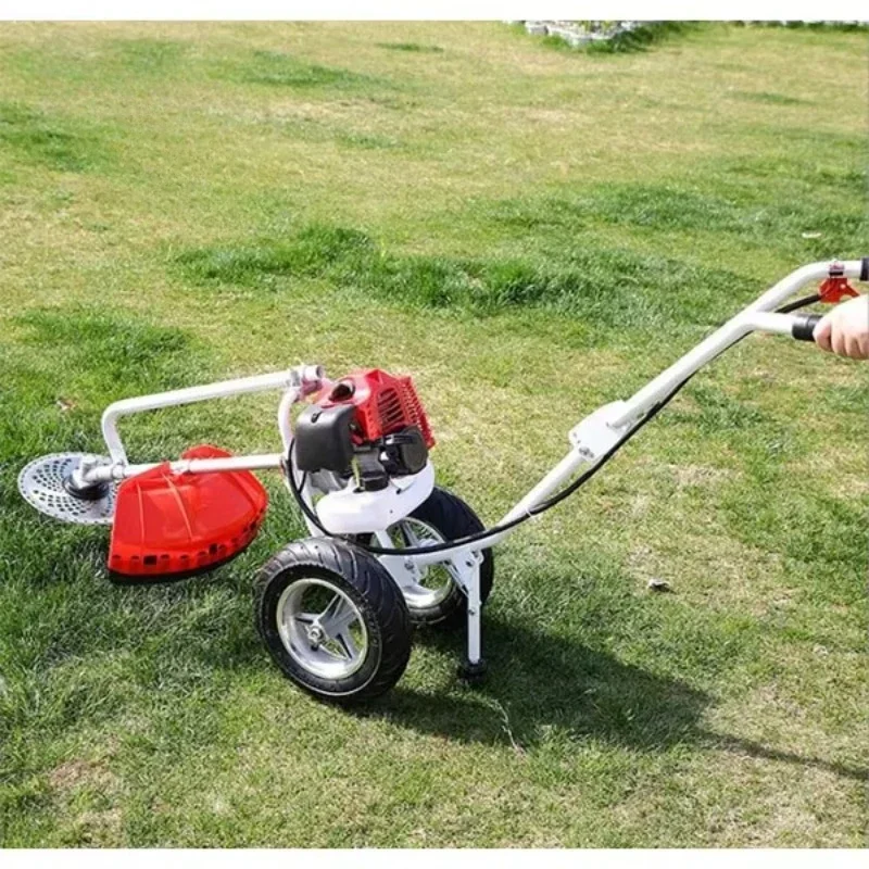 140F Petrol Grass Cutter Hand Push Brush Cutter Gasoline Grass Trimmer Lawn Mower