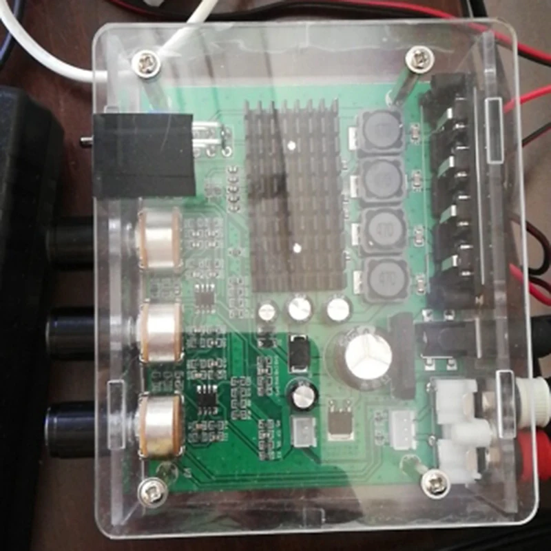 듀얼 채널 디지털 오디오 앰프 보드, 고출력 앰프, 사운드 프리앰프 보드, TPA3116D2, 80W x 2 스테레오, TPA3116